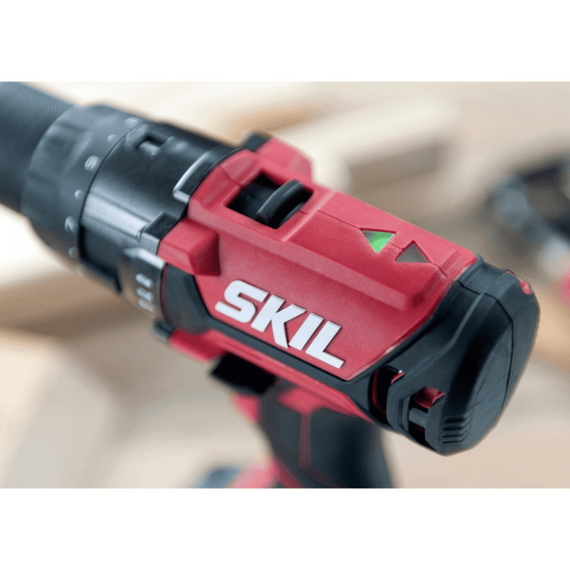 Masina de gaurit si insurubat Skil, cu percutie, pe acumulator, 20 V, 1450 rpm, mandrina rapida, 17 setari de cuplu pentru insurubare precisa, 1 setare pentru gaurire normala, 1 pentru gaurire cu percutie-poza 4-Dacenergy.ro