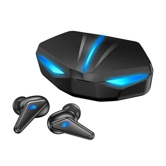 Casti gaming DacEnergy©, Bluetooth 5.0, Wireless, stereo la 360 de grade, microfon incorporat, IPX5 Impermeabil, design ergonomic, culoare negru-Dacenergy.ro