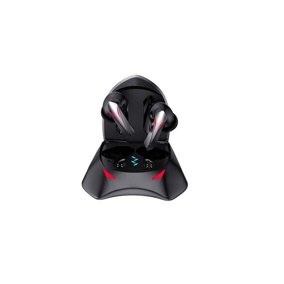 Casti gaming DacEnergy©, Bluetooth, compatibile cu Android si IOS, control vocal, microfon incorporat, design ergonomic, culoare negru-Dacenergy.ro