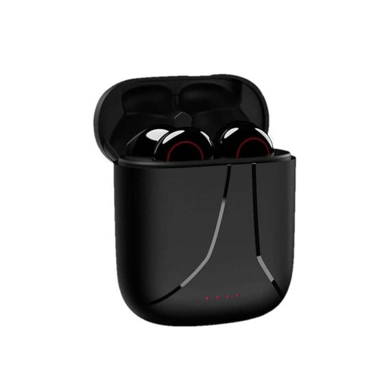 Casti Bluetooth Wireless DacEnergy©, touch control, rezistente la apa, microfon incorporat, culoare negru-poza 4-Dacenergy.ro