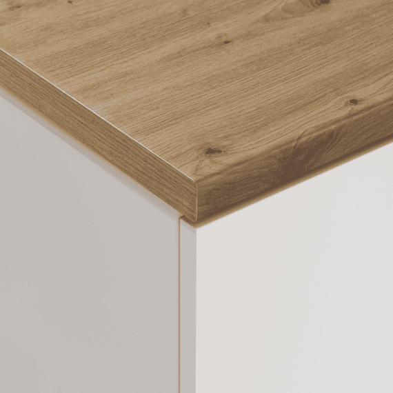 Blat de lucru, grosime 3,8 cm, R20315, stejar artisan-poza 5-Dacenergy.ro