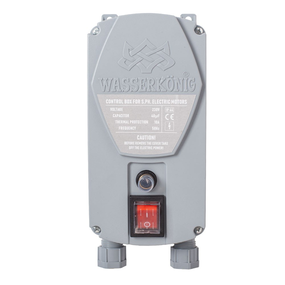 Pompa submersibila ape curate Wasserkonig, realizata din PPO si inox, debit maxim 110 l/min, inaltime maxima de refulare 83 m, puterea 1900 W, 215 x 180 x 630 mm-poza 5-Dacenergy.ro
