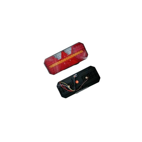 Lampa Stop 61 SMD cu semnalizare dinamica  12V-24V  Cod: 2207-poza 2-Dacenergy.ro