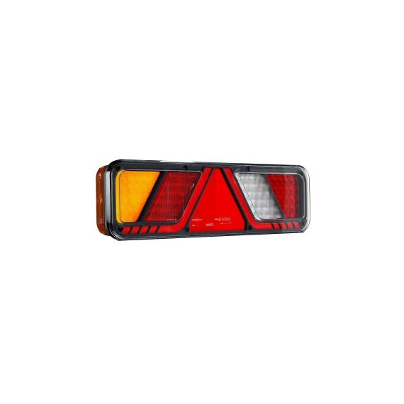 Lampa stop 450x138, 24V, LED, 6 functii, ceata, mers inapoi, cu triunghi, stanga/dreapta  Cod: FT-700-066-poza 4-Dacenergy.ro