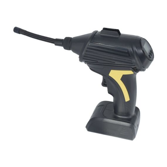 Compresor aer cu acumulator si manometru digital 12V. COD: 8366-Dacenergy.ro