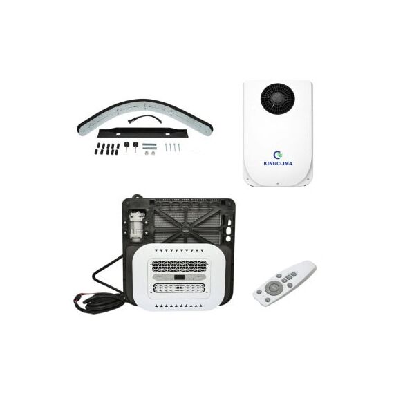 Clima stationara auto universala 12V 2200W 7600BTU pentru camion tractor rulota cu telecomanda Coolpro2200 Cod: DISGK93-Dacenergy.ro
