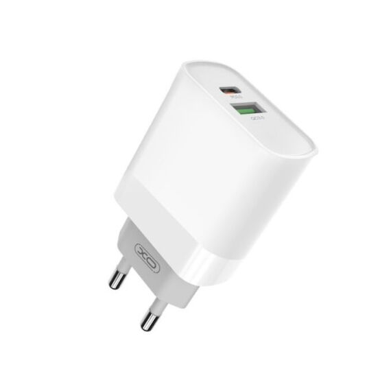 Incarcator retea USB/USB-C, Quick Charge 3.0 20W  Cod: XO-L64-Dacenergy.ro