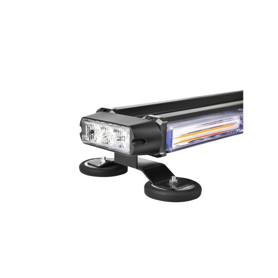 Rampa girofar proiector LED COB stroboscopic lumina portocalie 12 24V baza magnetica Cod: AS-COB-7-4S-poza 35-Dacenergy.ro