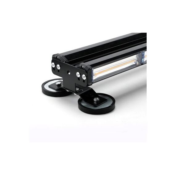 Rampa girofar proiector LED COB stroboscopic lumina portocalie 12-24V baza magnetica Cod: AS-COB-5-2S-poza 25-Dacenergy.ro