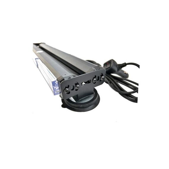 Rampa girofar proiector LED COB stroboscopic lumina portocalie 12-24V baza magnetica Cod: AS-COB-5-2S-poza 28-Dacenergy.ro