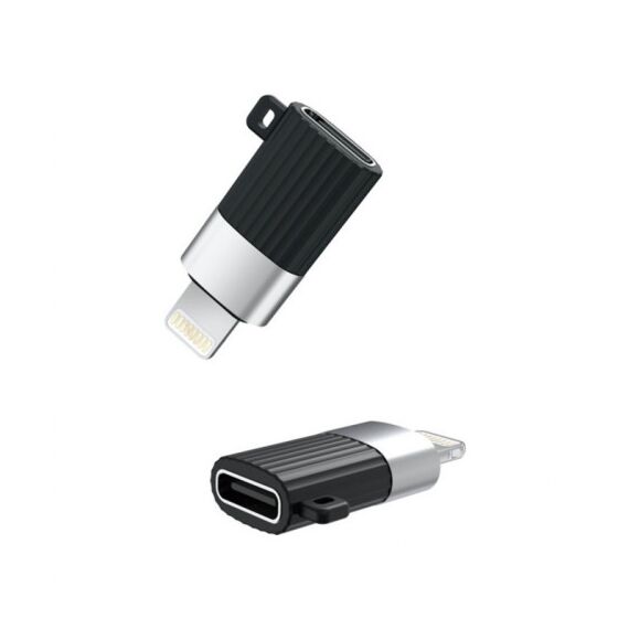 Adaptor conector XO Type C la Lightning (compatibil Iphone) Cod: NB149-D-Dacenergy.ro