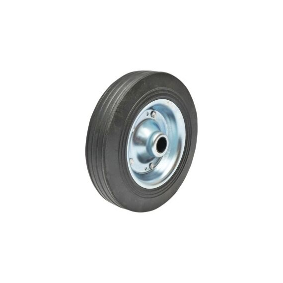 Roata de cauciuc 200X50mm cu janta metalica pentru roata de sprijin remorca prindere pe ax fi20mm Cod: BK90285-poza 4-Dacenergy.ro
