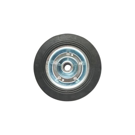 Roata de cauciuc 200X50mm cu janta metalica pentru roata de sprijin remorca prindere pe ax fi20mm Cod: BK90285-poza 2-Dacenergy.ro