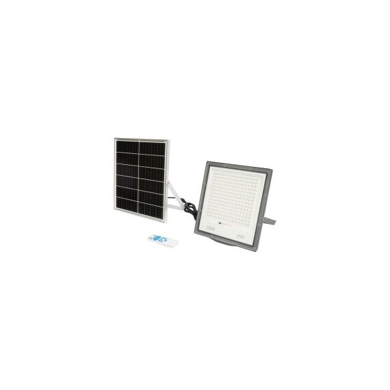 Proiector led de 200w cu panou solar 20W, baterie si telecomanda Cod: BK69712-poza 3-Dacenergy.ro