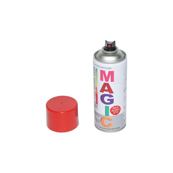 Spray vopsea Magic Rosu  400ml Cod: 270-poza 2-Dacenergy.ro