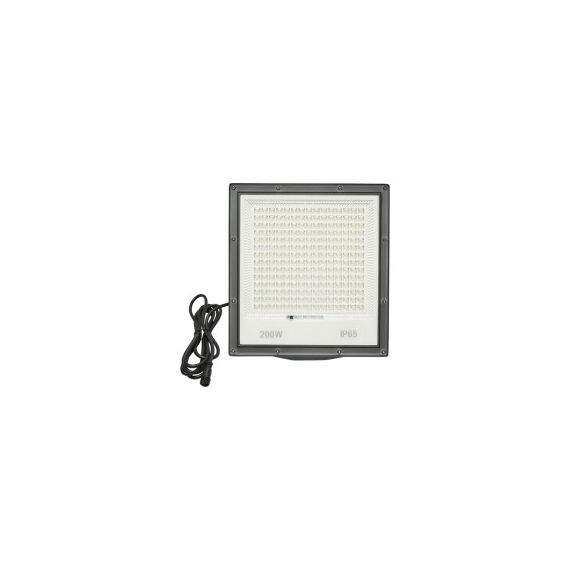 Proiector led de 200w cu panou solar 20W, baterie si telecomanda Cod: BK69712-poza 4-Dacenergy.ro