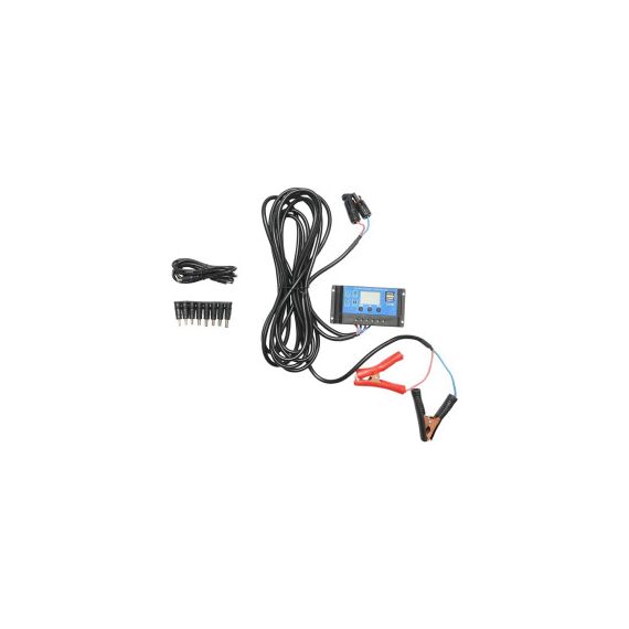 Panou solar 100W fotovoltaic monocristalin, pliabil tip valiza cu regulator de tensiune 10A, 12V/24V   Cod: BK69620-poza 6-Dacenergy.ro