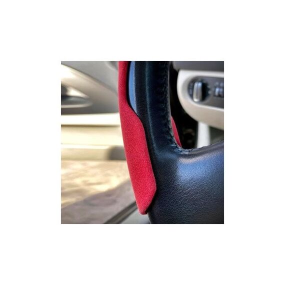 Set ornamente volan auto alcantara diverse culori universale Cod: FS-1201 / FS-1202 / FS-1203-poza 2-Dacenergy.ro