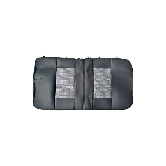 Huse scaune auto universale premium cu bancheta spate fractionata negru gri Cod: F3001-P32-poza 2-Dacenergy.ro