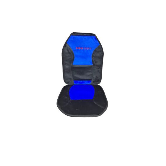 Set huse scaune pufoase fata culori disponibile Negru+Gri / Negru+Albastru-poza 3-Dacenergy.ro