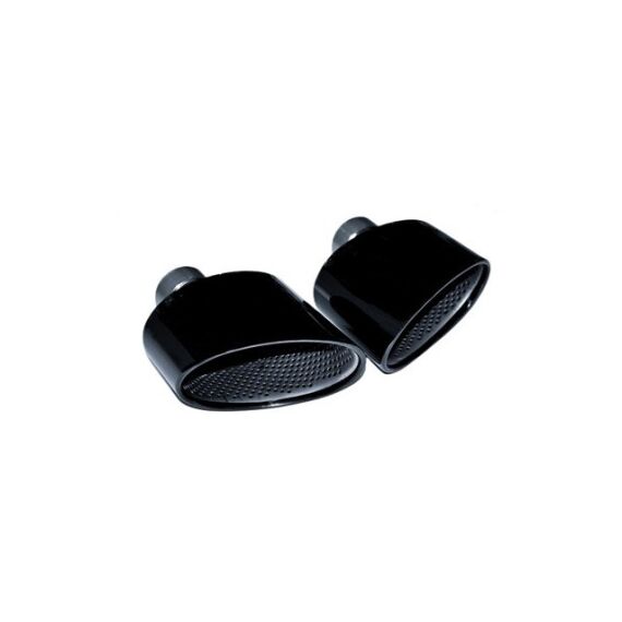 Ornament de toba compatibil  Audi model tip RS Negru Cod: TY001BL-Dacenergy.ro