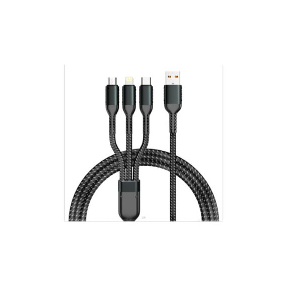 Cablu 3in1 USB 100W PREMIUM  Quick charge   Cod: C91-Dacenergy.ro