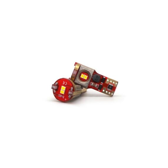 Bec T10 W5W  6SMD 1616 12V CANBUS Lumina alba  Cod: NS-40101-poza 3-Dacenergy.ro