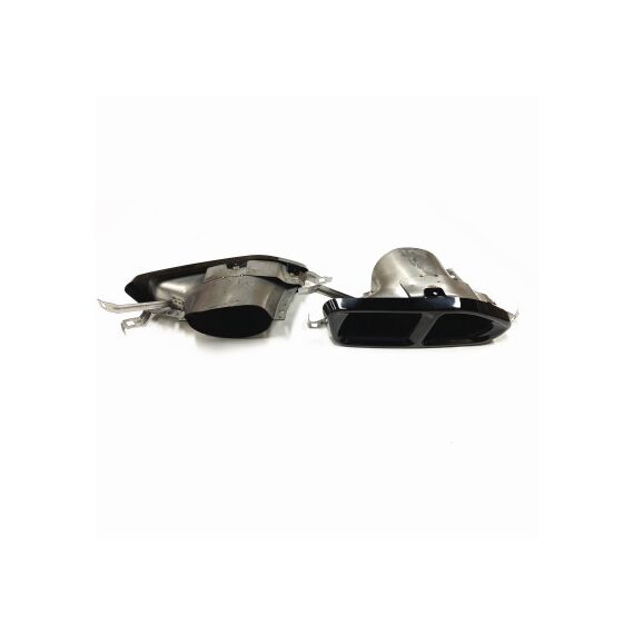 Ornament de toba compatibil BMW Seria 7 G11 G12 tip M 760i - Negru Cod:H201BL-poza 3-Dacenergy.ro