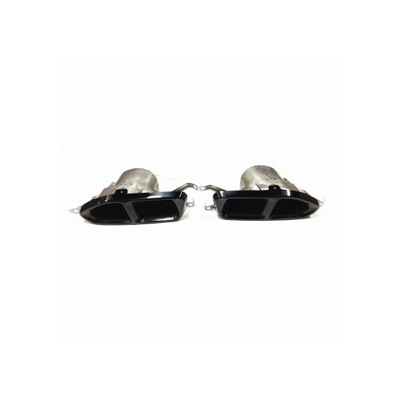 Ornament de toba compatibil BMW Seria 7 G11 G12 tip M 760i - Negru Cod:H201BL-poza 4-Dacenergy.ro
