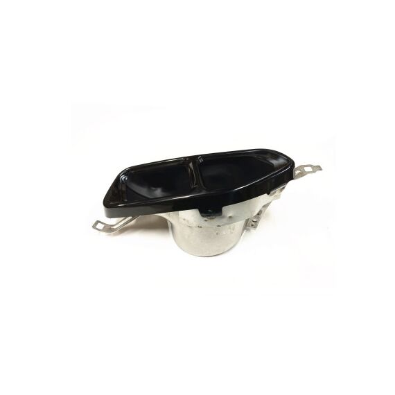 Ornament de toba compatibil BMW Seria 7 G11 G12 tip M 760i - Negru Cod:H201BL-poza 5-Dacenergy.ro
