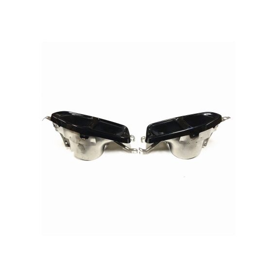 Ornament de toba compatibil BMW Seria 7 G11 G12 tip M 760i - Negru Cod:H201BL-poza 6-Dacenergy.ro