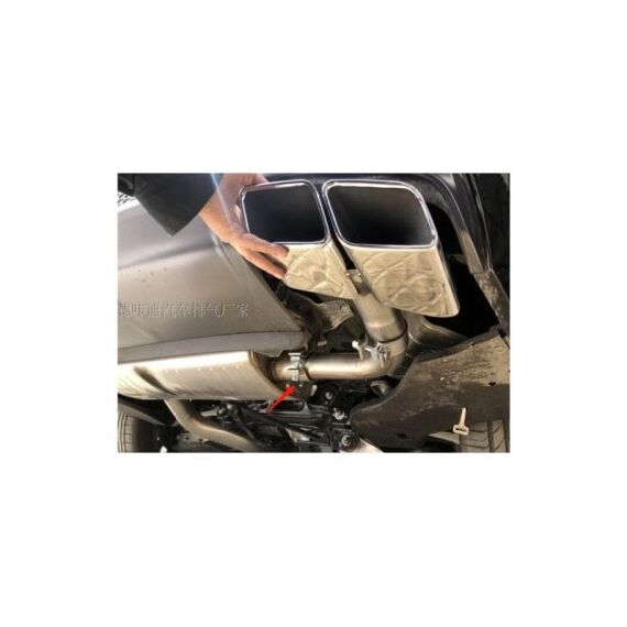 Ornament de toba compatibil Audi Q7 2016-2019 -Negru Cod:TYAQ7BL-poza 3-Dacenergy.ro