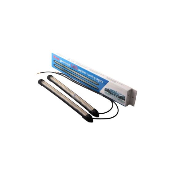 Set lumini LED DRL cu functie de semnalizare dinamica 12V lungime 28cm Cod: FS-1816-poza 4-Dacenergy.ro