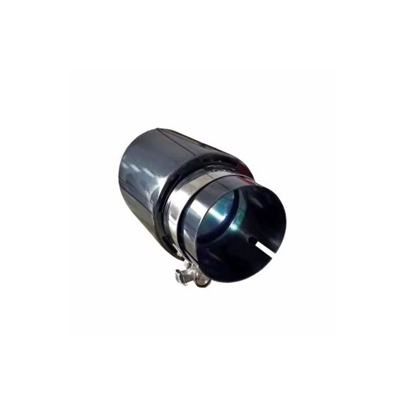 Ornament toba negru diametru intrare 63mm Cod: TY-E234-poza 5-Dacenergy.ro