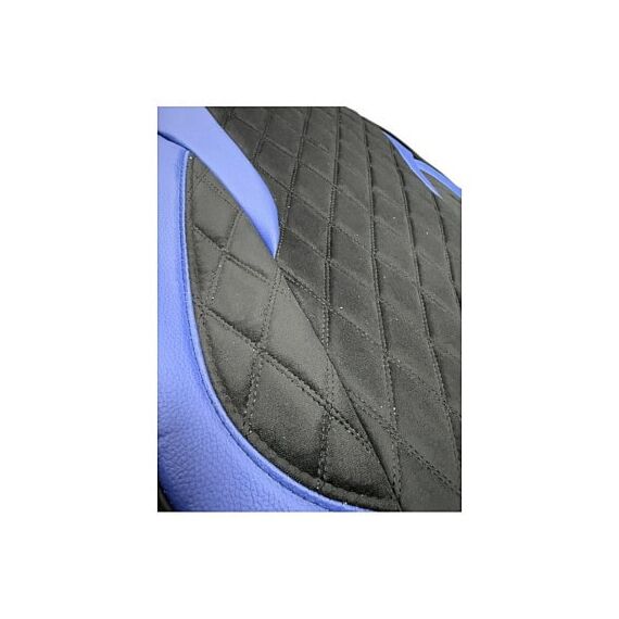 Huse scaune auto universale XL fractionate Premium compatibile SUV si Limuzine negru albastru Cod: HNG2504-2-poza 6-Dacenergy.ro