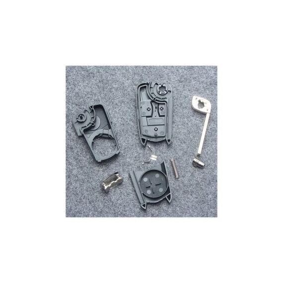 Carcasa telecomanda compatibila Opel cu lamela Cod: 3030-poza 6-Dacenergy.ro