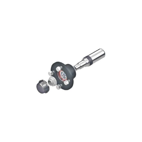 Butuc roata remorca cu ax si accesorii   4x100 mm  Cod: CW-0203B-Dacenergy.ro