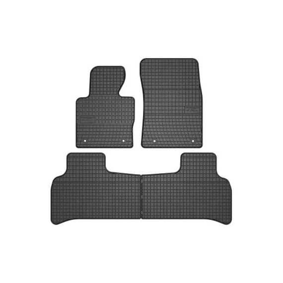 Covoare interior cauciuc El Toro compatibile Land Rover Range Rover Vogue L322 2002-2012 Cod: 547662 P50-Dacenergy.ro