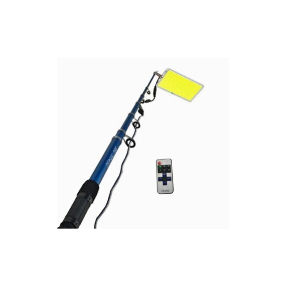 Lampa LED extensibila 4.5m, 48w 4000lm, lumina alba 6000k si telecomanda-poza 2-Dacenergy.ro