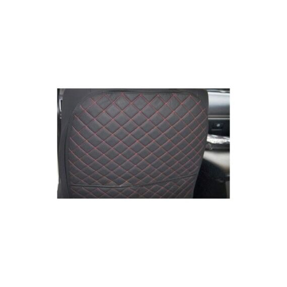 Protectie spatar  scaun auto cu buzunare imitatie piele Cod: 9070-poza 3-Dacenergy.ro