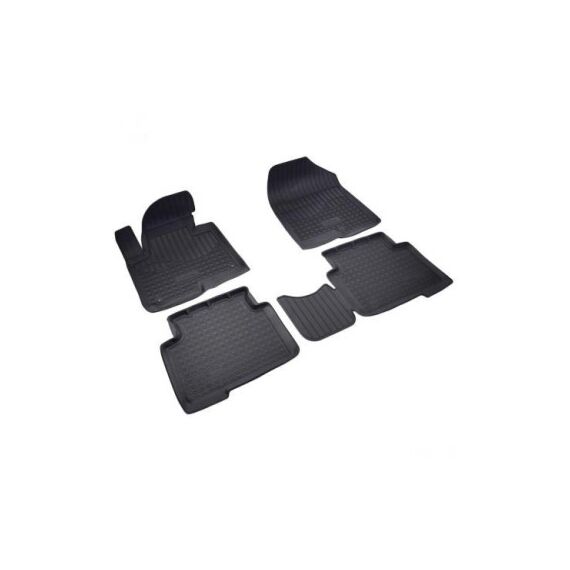 Covoare cauciuc tavita compatibile Hyundai Santa Fe IV 2018-> Cod: 3D 60672 / A10-Dacenergy.ro