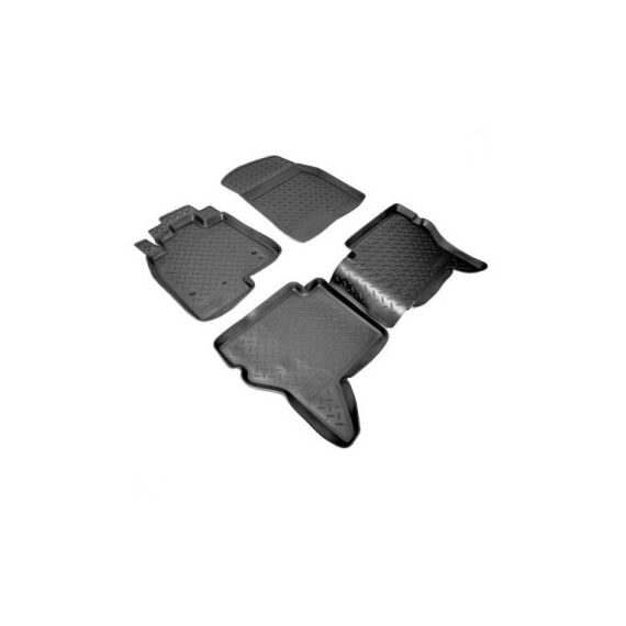 Covoare cauciuc tavita compatibile Mitsubishi Pajero IV 2006–2011 Cod: 3D 61007 A10-Dacenergy.ro