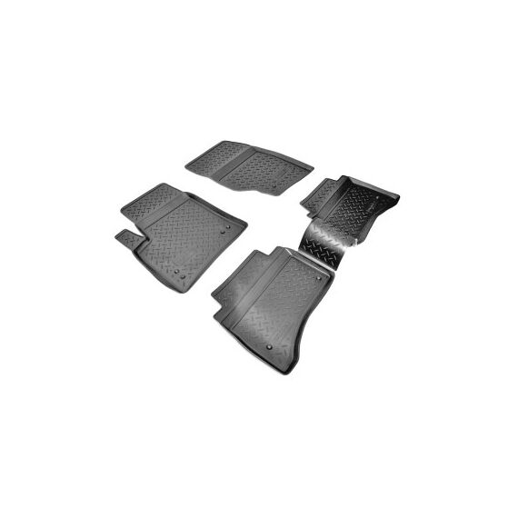 Covoare cauciuc tavita compatibile  Volkswagen Touareg I  2002-2010 Cod: 2D 62004​​​​​​​​ / A10-Dacenergy.ro