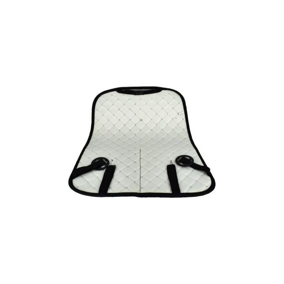 Protectie spatar  scaun auto cu buzunare imitatie piele Cod: 9070-poza 2-Dacenergy.ro