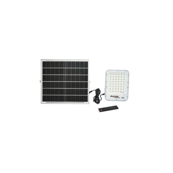 Lampa LED 1200 lumeni cu panou solar monocristalin 25W, 96 LED, senzor miscare si telecomanda Cod: BK87486-poza 3-Dacenergy.ro