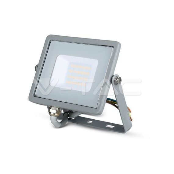 Proiector LED 20W Cip SAMSUNG SMD Corp Gri 6400K COD: 447-Dacenergy.ro