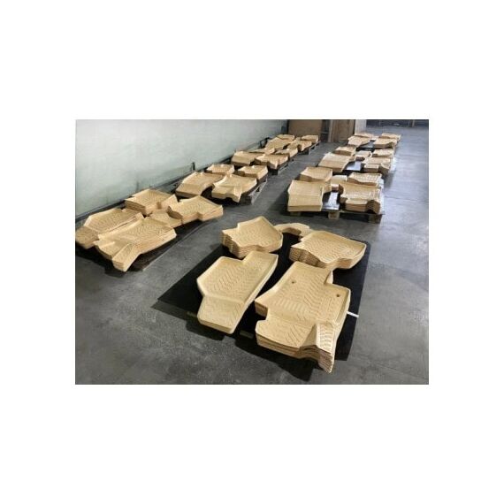 Covoare cauciuc tavita Bej compatibile Mercedes Clasa A W176 2012-2018 Cod: 3D 62506B / A10-poza 2-Dacenergy.ro