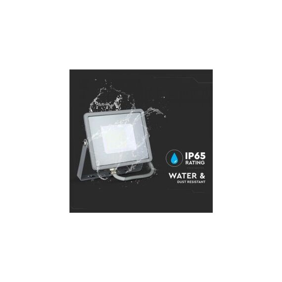 Proiector LED 20W Cip SAMSUNG SMD Corp Gri 6400K COD: 447-poza 2-Dacenergy.ro