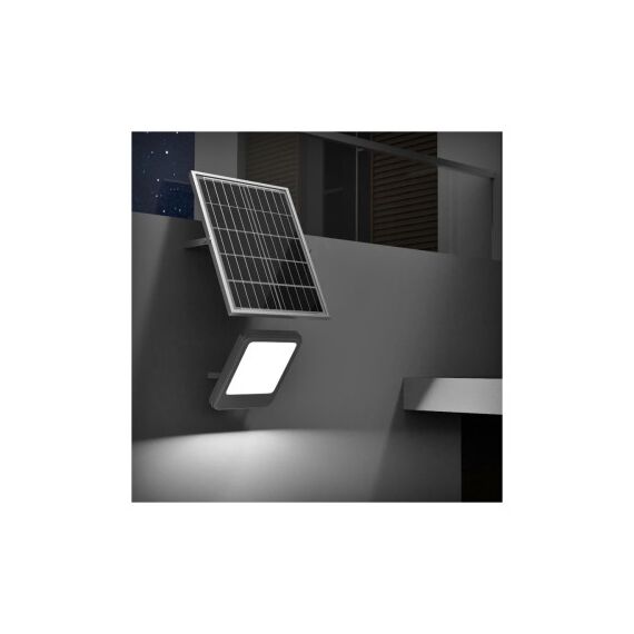Lampa LED cu panou solar 100W proiector 300W baterie 3,2V/40Ah Cod: BK87488-poza 3-Dacenergy.ro