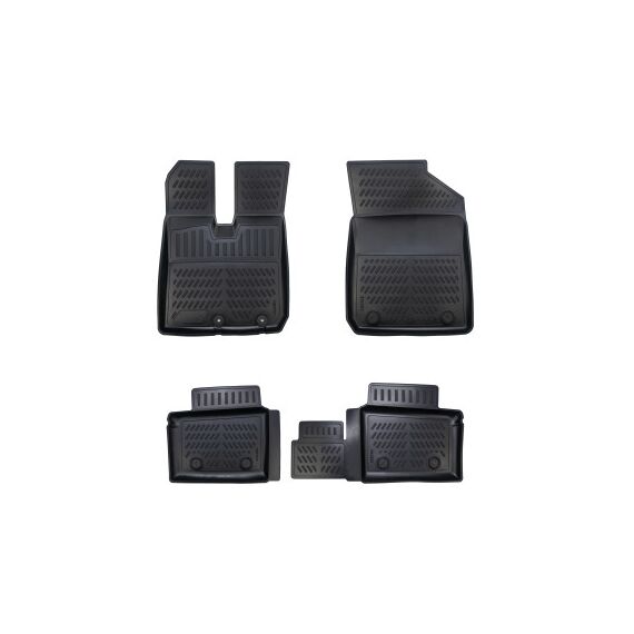 Covoare cauciuc tavita compatibile Dacia Spring  2021-2025 Cod: A80-X207-Dacenergy.ro